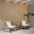 Luxury Natural Oak Acoustic Solid Wood Slat Wall Panels ( 2 Panels Per Box）
