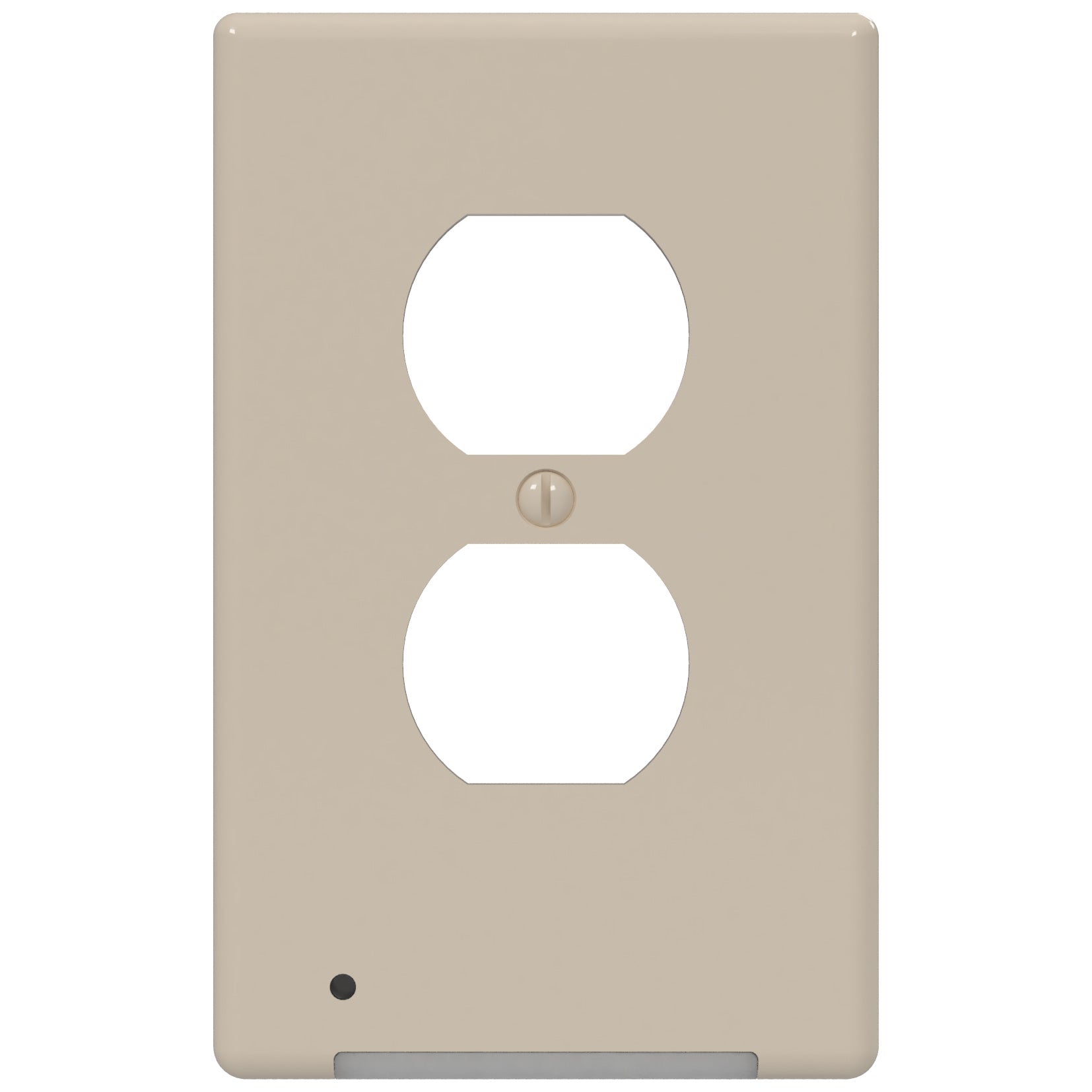 Luz de noche LED LumiCover - Duplex - Almendra clara