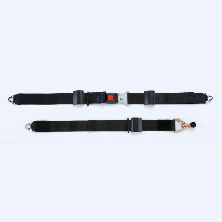 Cinturón de regazo y hombro combinado con ajuste manual de altura y conector de pasador | Q8-6325-AT