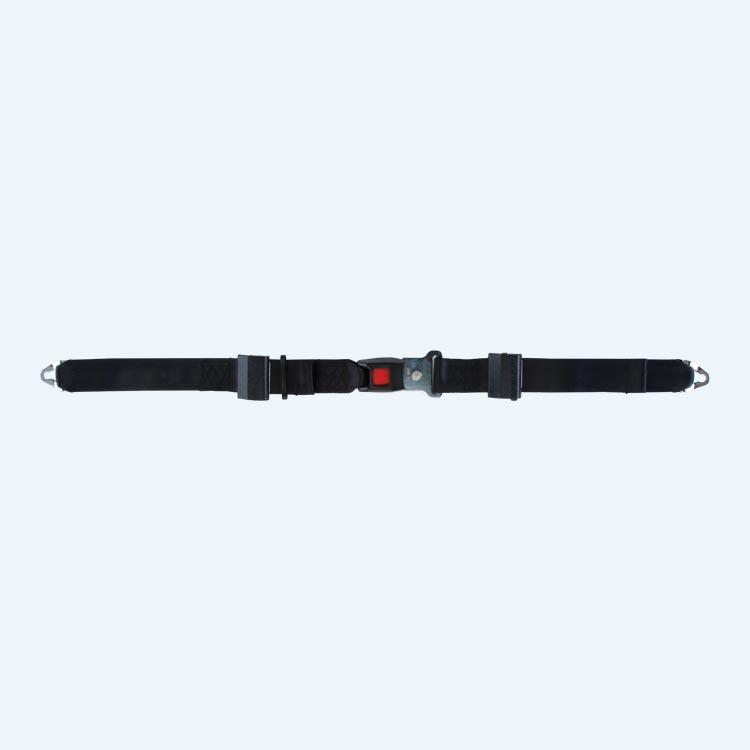 Cinturón de regazo y hombro combinado con ajuste manual de altura y conector de pasador | Q8-6325-AT