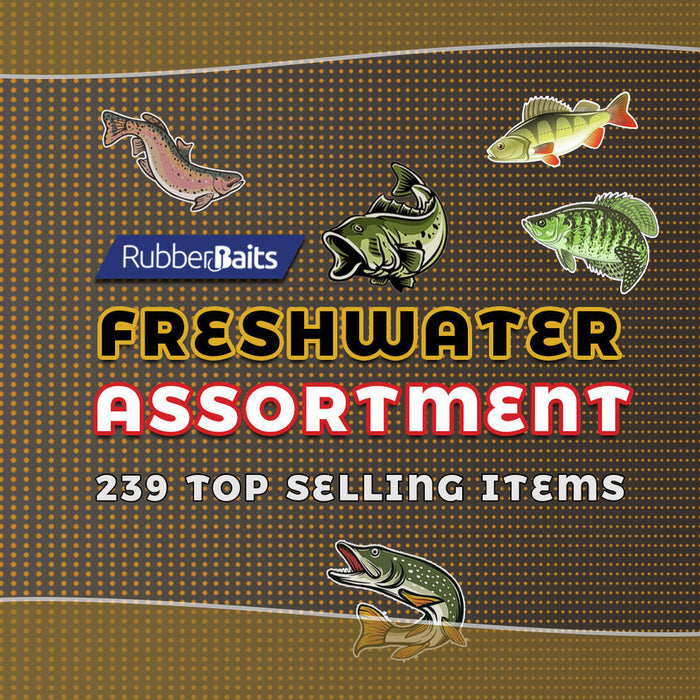 Freshwater Fishing Tackle Assortment Starter Pack