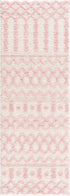 Alfombra de felpa rosa Darva