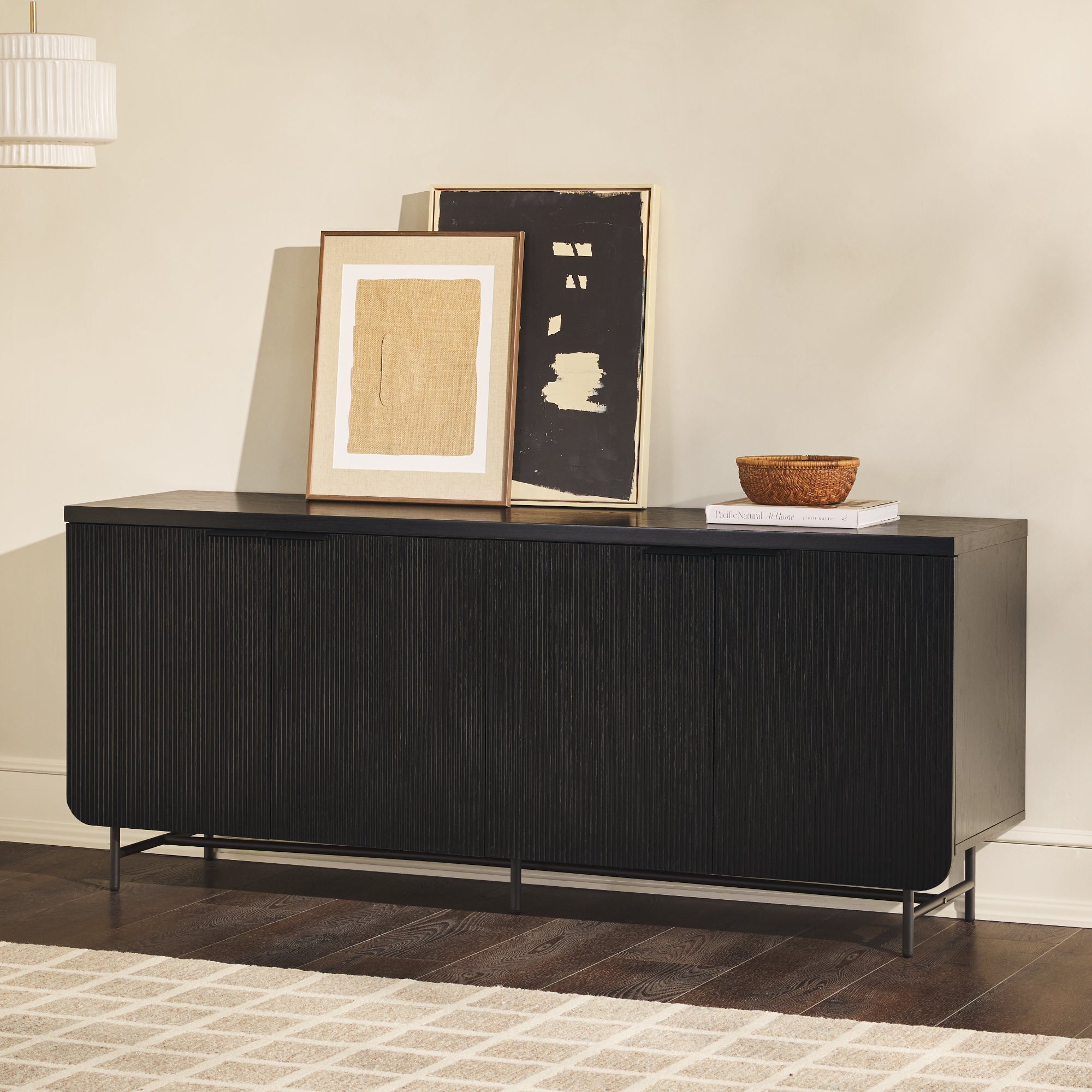 Aparador y mueble de TV escandinavo Reema