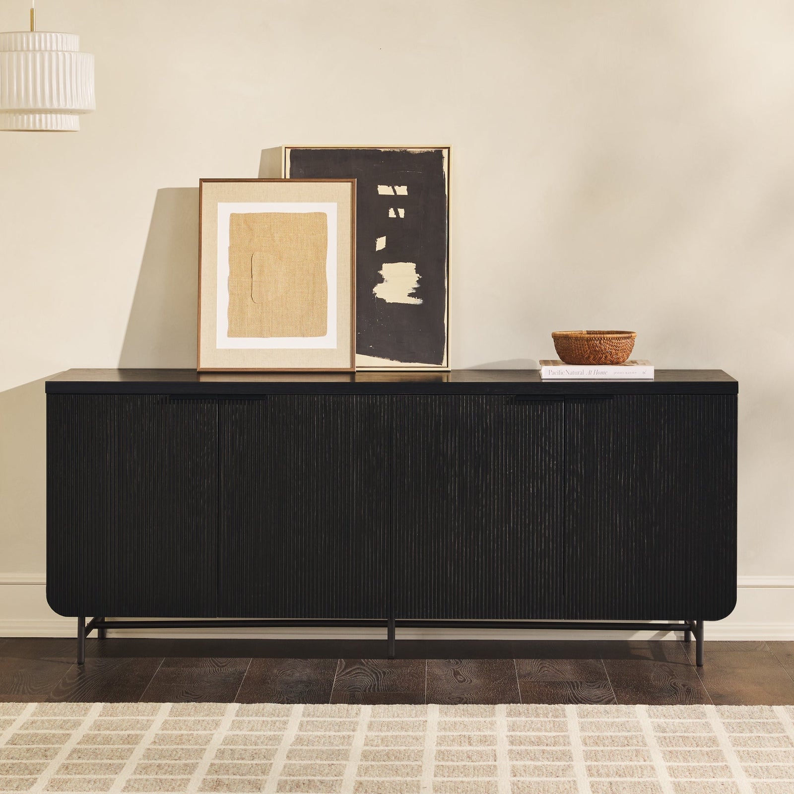 Aparador y mueble de TV escandinavo Reema