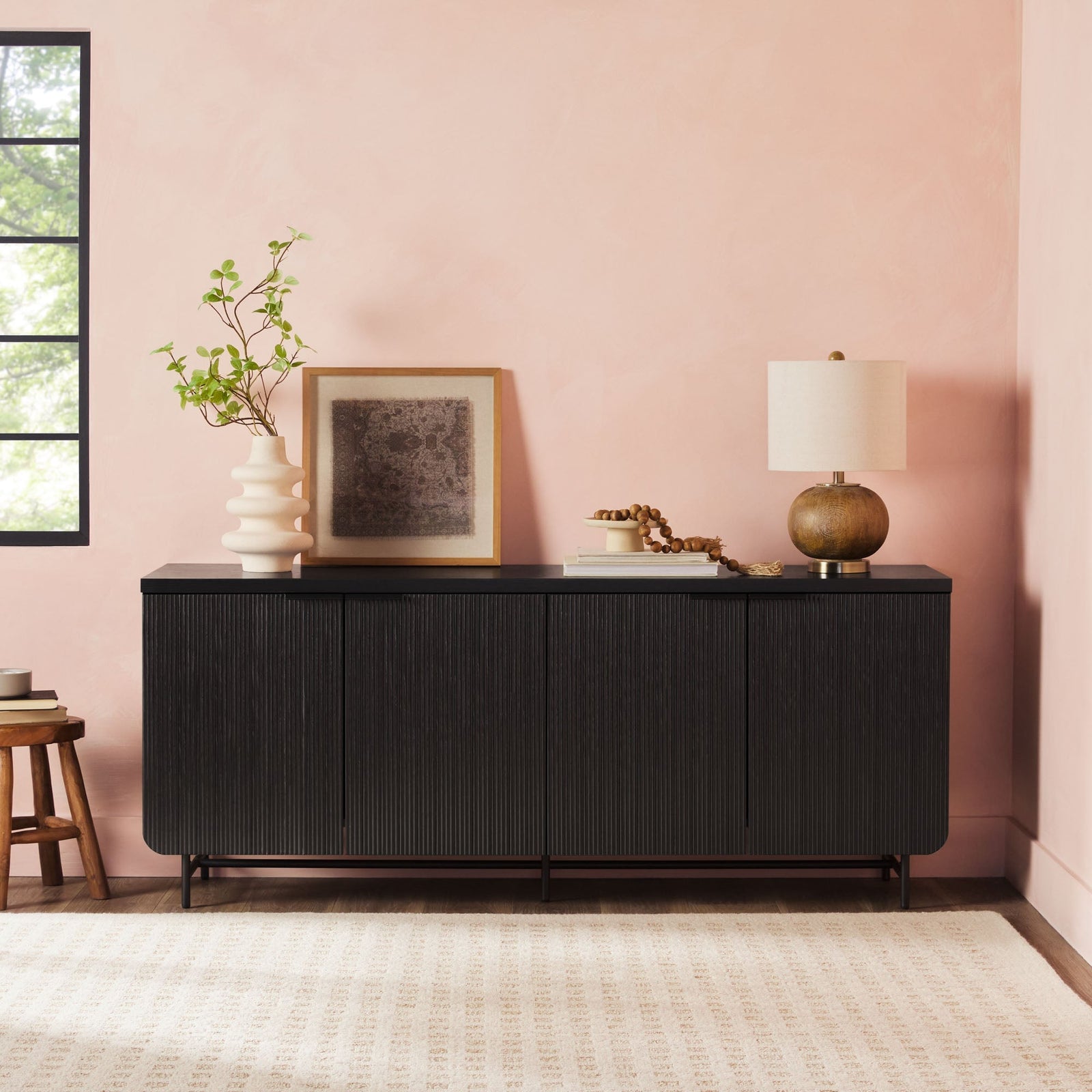Aparador y mueble de TV escandinavo Reema