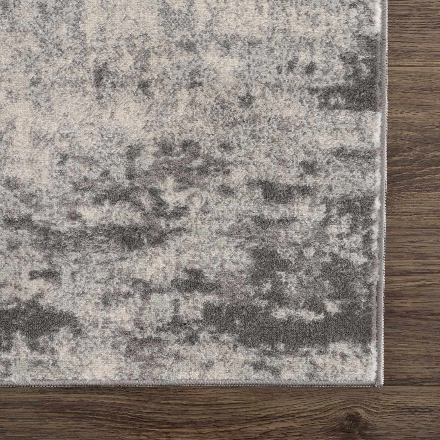 Alfombra gris abstracta Kalanganan - Liquidación