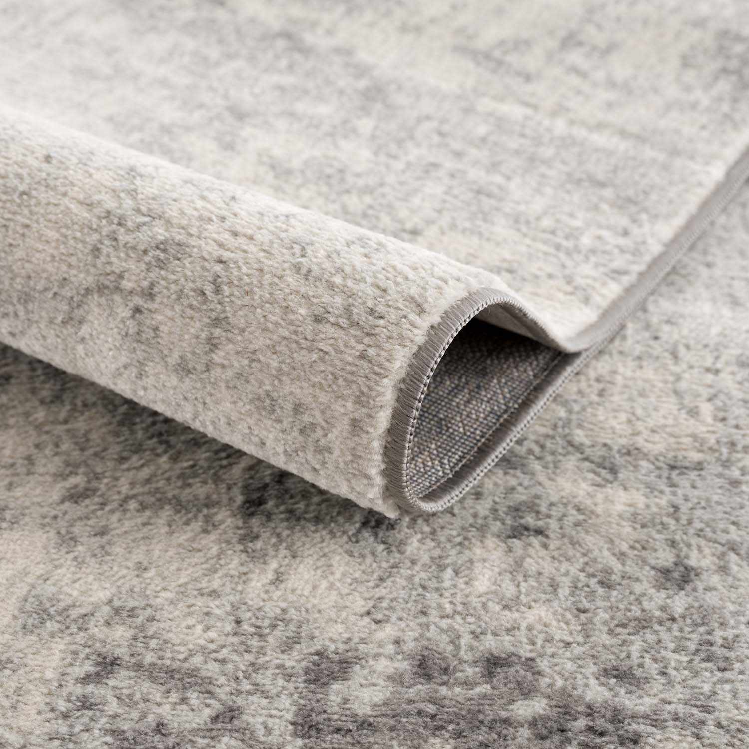 Alfombra gris abstracta Kalanganan - Liquidación