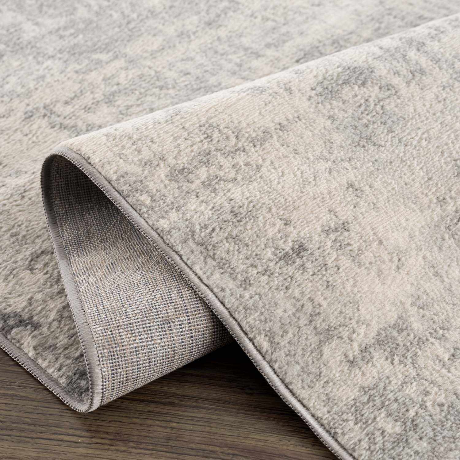 Alfombra gris abstracta Kalanganan - Liquidación