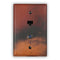 Red and Black Copper - 1 Data Jack / 1 Cable Jack Wallplate
