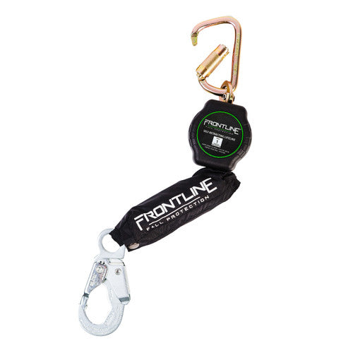 SRL de una sola pierna con tejido de fibra de aramida y gancho de acero en el extremo, Frontline RPA12S