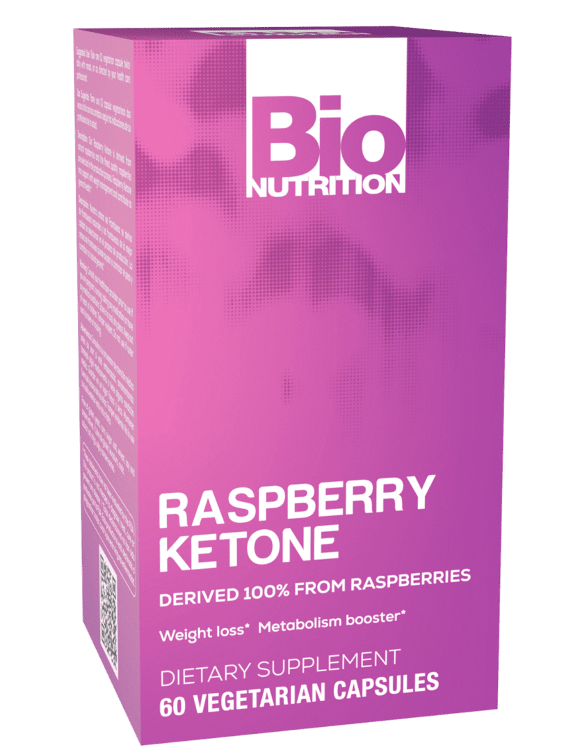 Cápsulas vegetales Bio Nutrition Raspberry Ketone Diet (60 unidades)