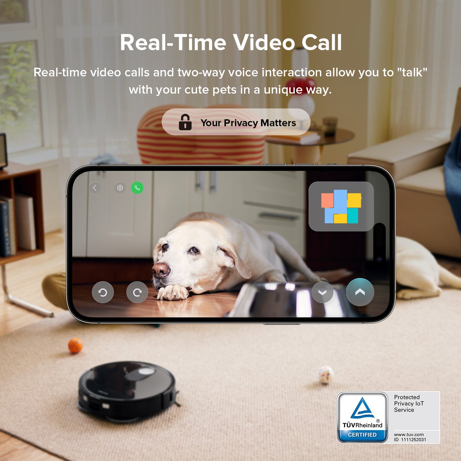 Roborock Qrevo Slim Robot Vacuum with Multifunctional Self-Cleaning Dock 3.0