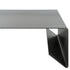 Rectangular Metal Coffee Table with storage Heavy Duty Raw Steel