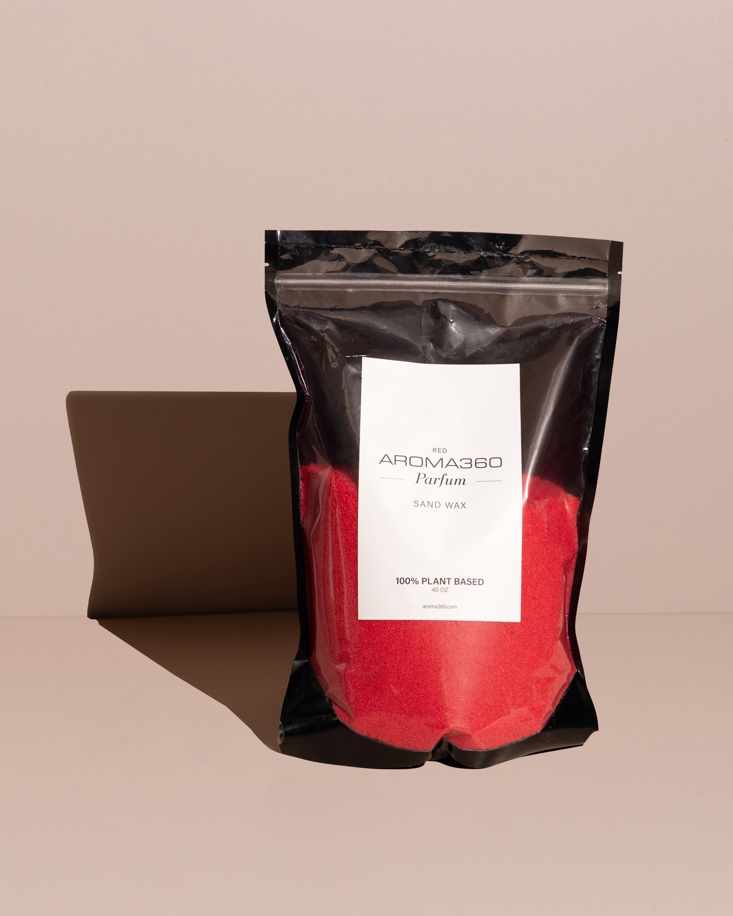 (Red)  Scented Candle Bougie Sand Wax Refill