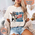 Red White & Feral Comfort Colors Tee – Funny Raccoon 4th of July Shirt