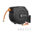 Carrete de manguera de aire retráctil - Carcasa de PP - 3/8 pulg. - 50 pies