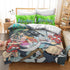 Rick And Morty Cosplay Bedding Quilt Cover Without Filler