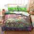 Rick And Morty Cosplay Bedding Quilt Cover Without Filler