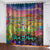 Rick and Morty Curtains Cosplay Blackout Window Treatments Drapes