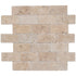 Riverbed Walnut Travertine Tumbled Floor and Wall Tile - Livfloors Collection