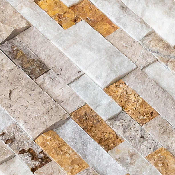 Riverrock Mixed Ledger 3D Panel 6