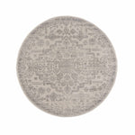 Alfombra Tigried color marfil y gris 2323 - Liquidación