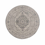 Alfombra Tigried color marfil y gris 2315 - Liquidación