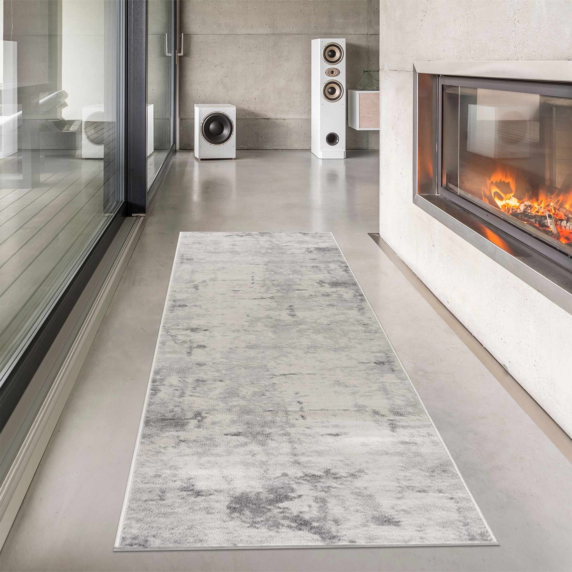 Alfombra abstracta Tigrima Ivory 2319