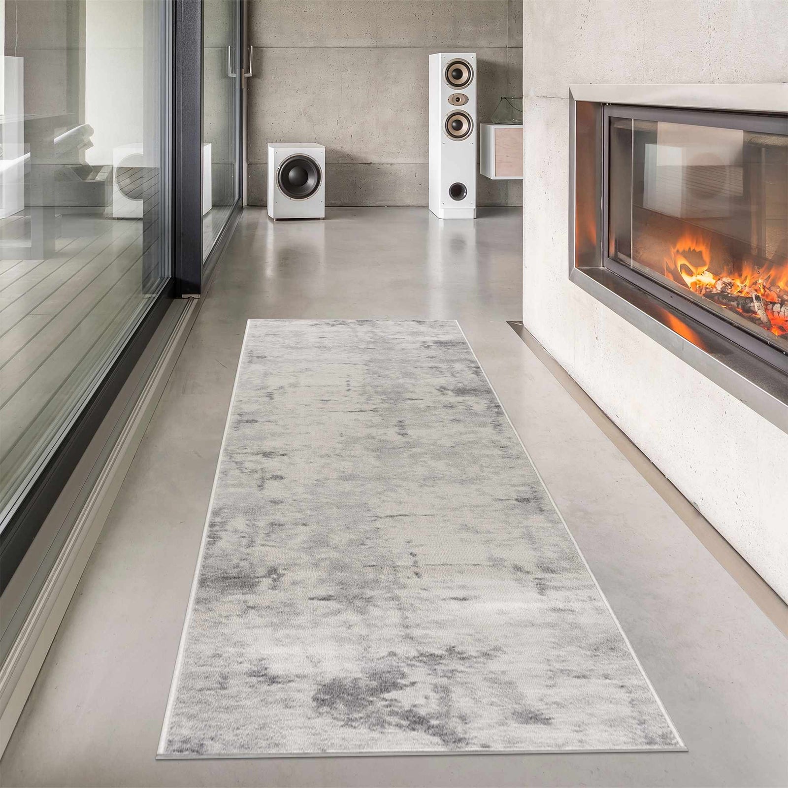 Alfombra abstracta Tigrima Ivory 2319