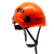 Ventilated Rescue Hard Hat with Adjustable 6 Point Suspension