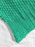 Thick Thread Bat Sleeve Knit Sweater, High Neck