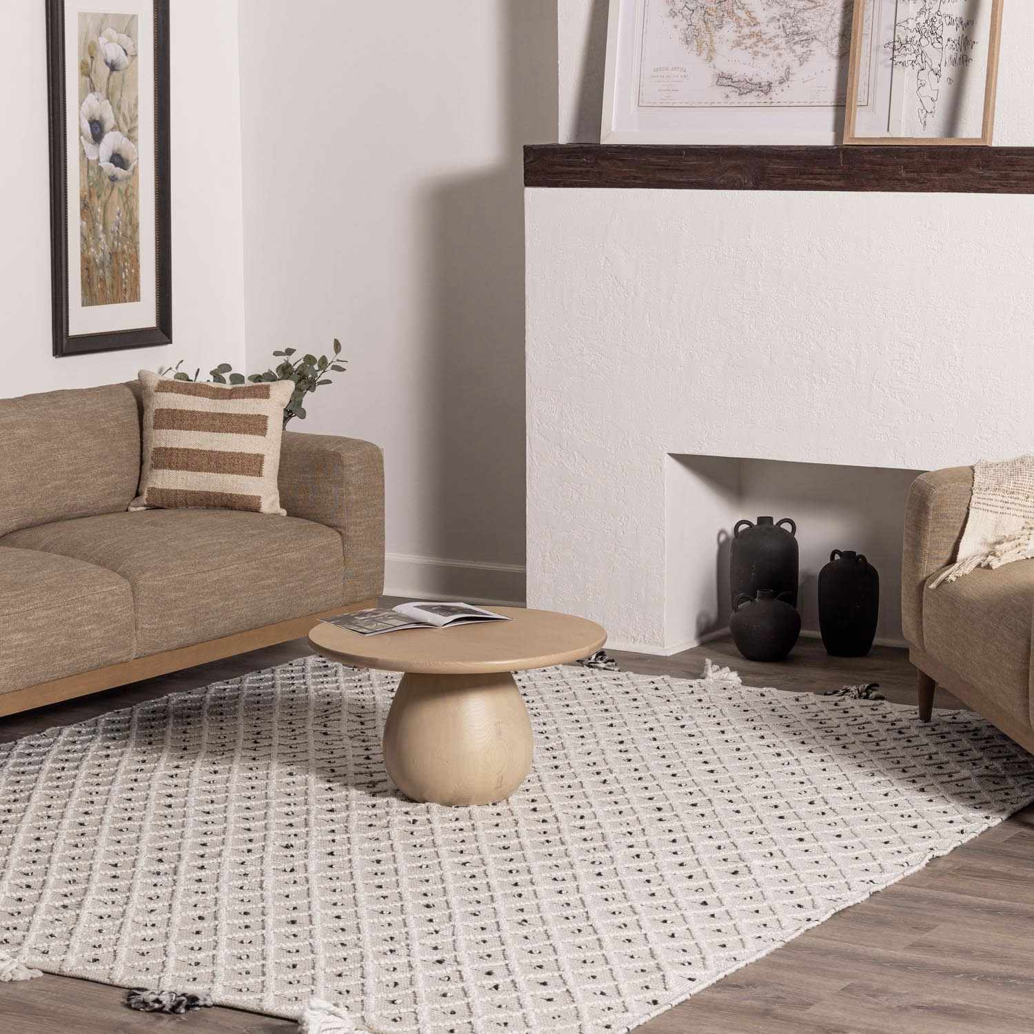 Alfombra Sadleir para interior y exterior - Liquidación