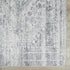 Alfombra lavable de pelo plano gris Barny