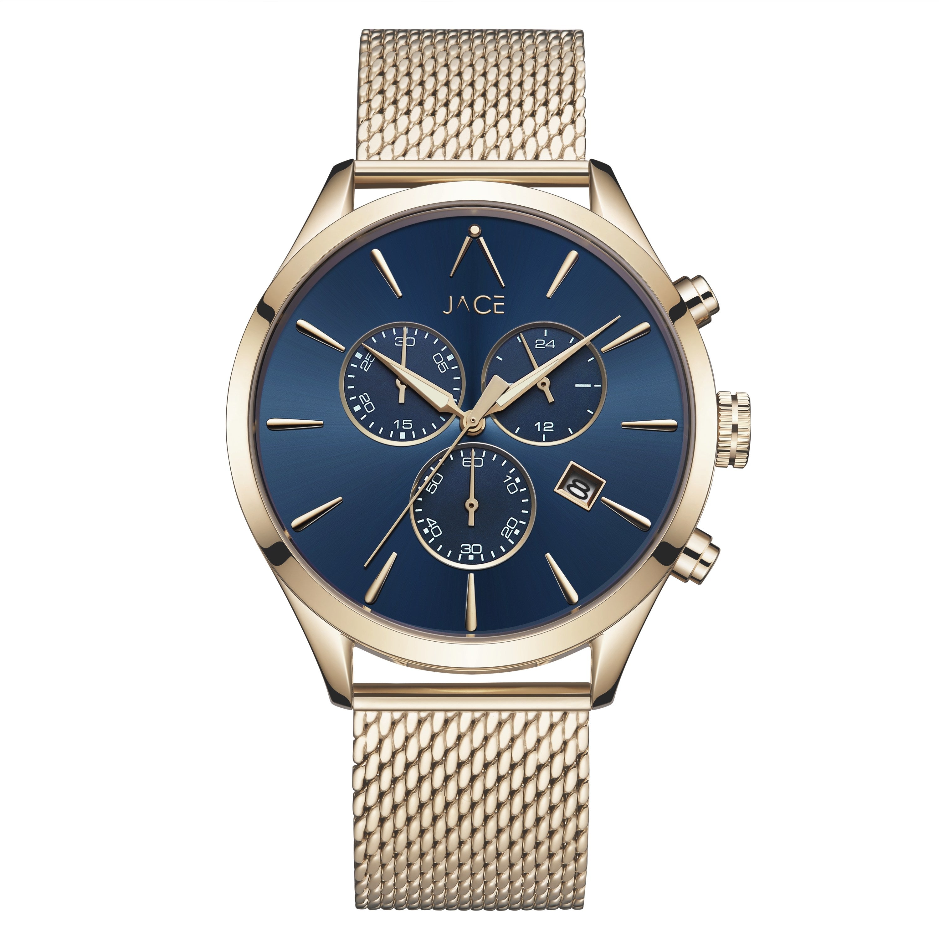 "Sao Paulo" Men`s Mesh Band Chronograph Watch