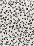 Alfombra de leopardo con manchas negras Zhen - Liquidación