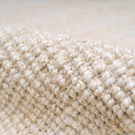 Alfombra de yute color crema Ambel
