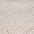 Alfombra de yute color crema Ambel