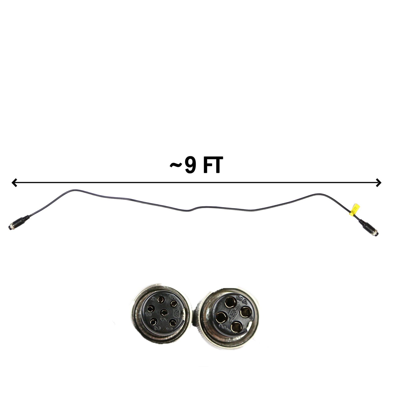 Cable de vídeo flexible de 6 a 4 pines para carrete y estación de control Forbest