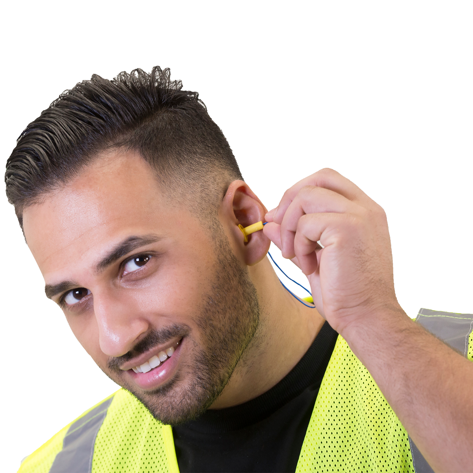 Silicone Tri-Flange Corded Earplugs – 10 Pack