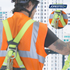 Single Leg Internal Shock-Absorbing Lanyard with Snap Hook and Scaffolding Hook