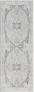 Alfombra lavable de pelo plano Hera Ivory