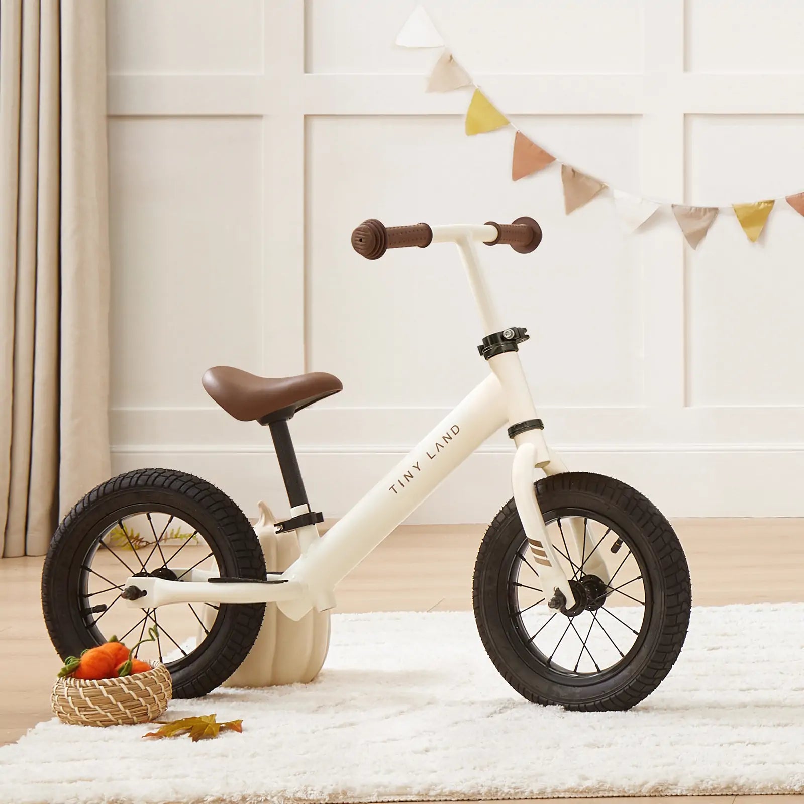 Tiny Land Balance Bike - Milky White