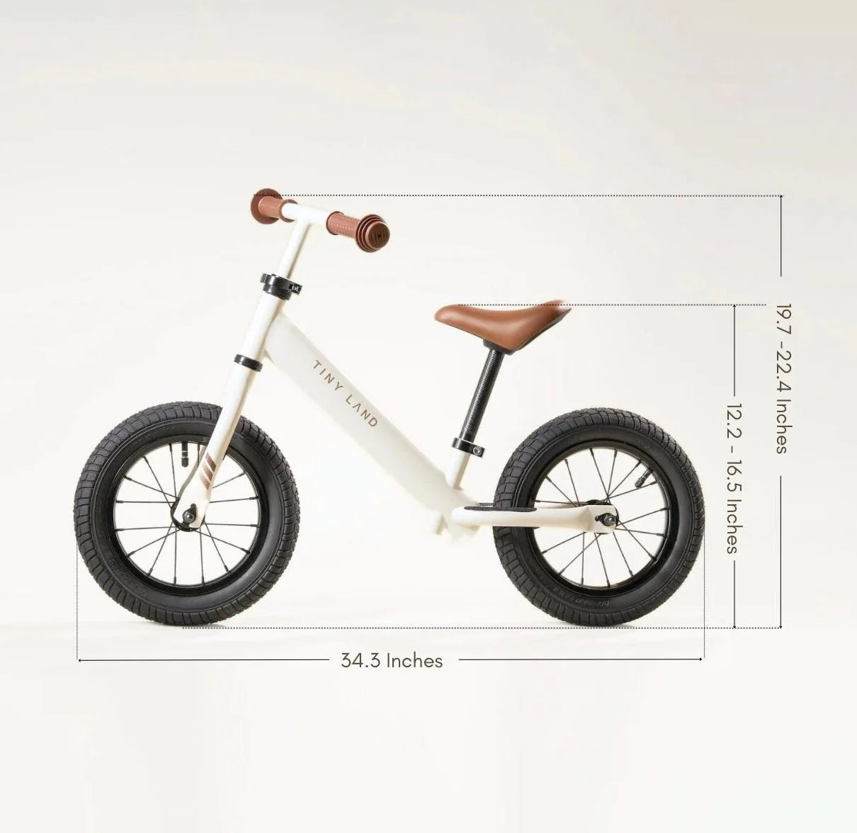Tiny Land Balance Bike - Milky White