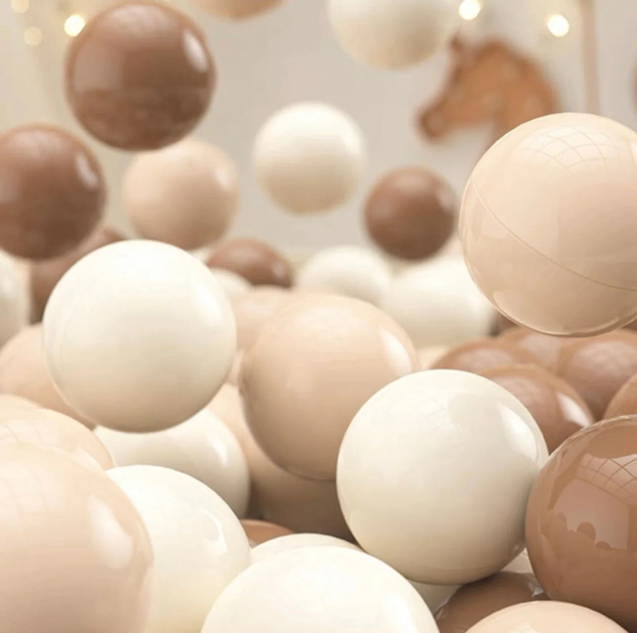Tiny Land Ocean Ball - 200 pcs with Varied Colors