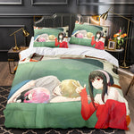 Juego de cama Anime SPY×FAMILY, funda de edredón para niños sin relleno