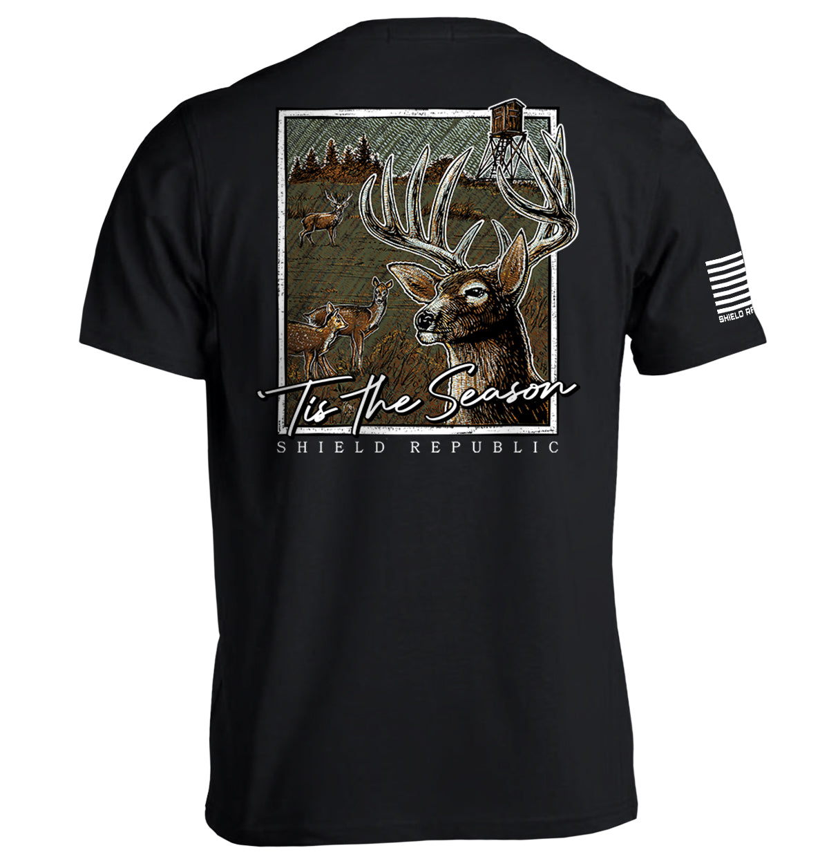 Tis the Season Deer T Shirt