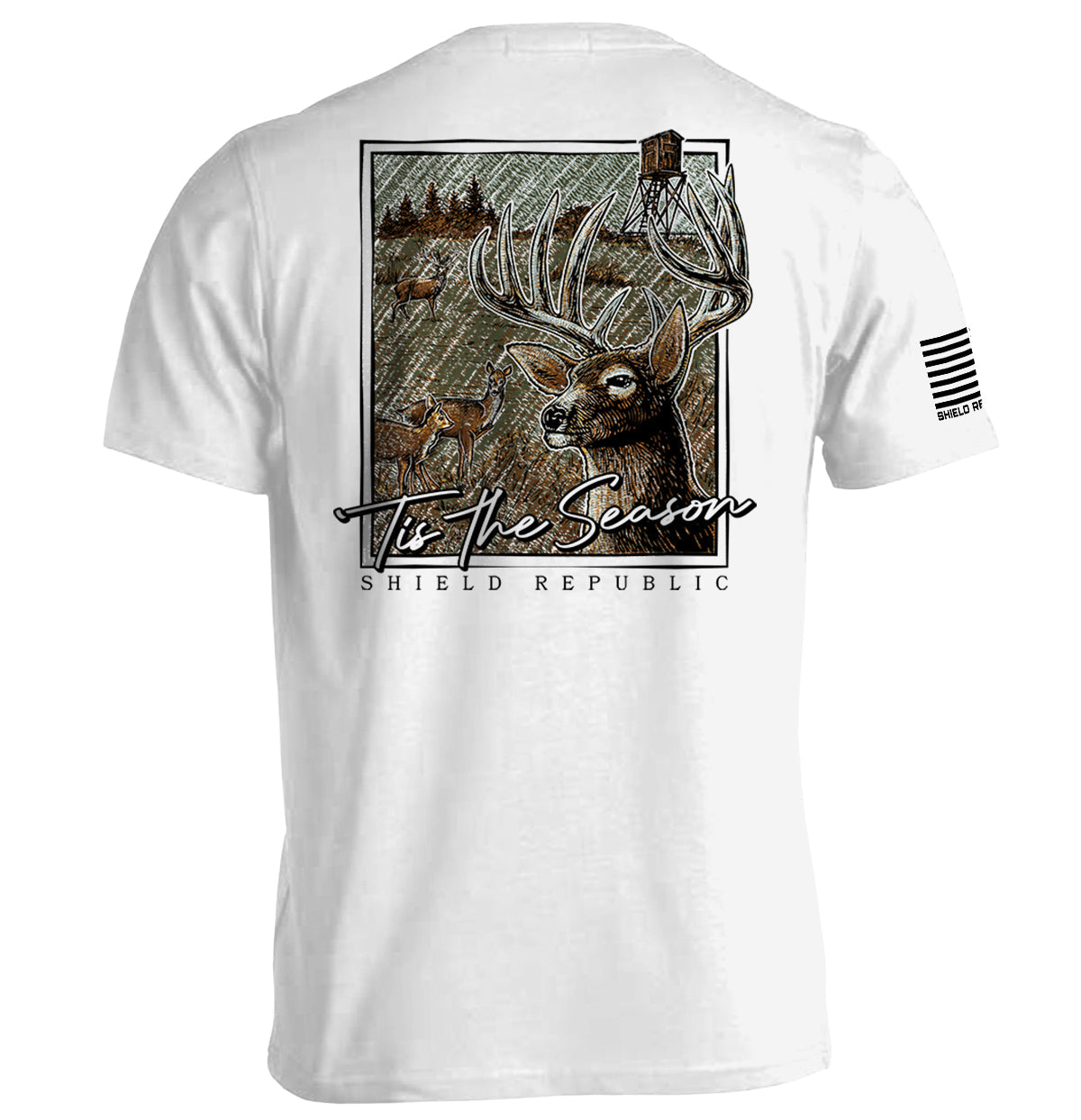 Tis the Season Deer T Shirt