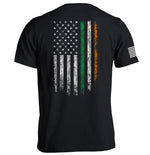 Irish American Flag T Shirt