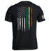 Irish American Flag T Shirt