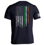 Irish American Flag T Shirt